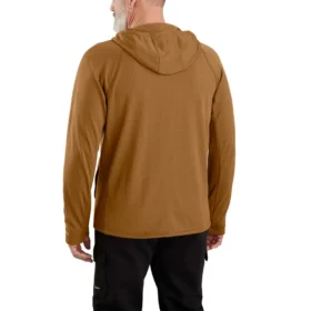 Men’s Force Hoodie mit Reißverschluss, Fleecefutter und feuchtigkeitsableitender Funktion