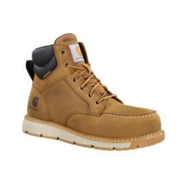Millbrook 6" wasserdichter Arbeitsstiefel mit Nano-Zehenkappe und Keilabsatz für Damen