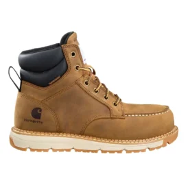 Millbrook 6″ wasserdichter Arbeitsstiefel mit Nano-Zehenkappe und Keilabsatz für Damen