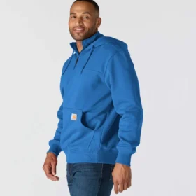 Paxton Herren-Hoodie mit Viertelreißverschluss, wasserabweisend, schweres Gewebe – carhartt Rain Defender Hoodies
