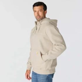Paxton Herren-Hoodie mit Viertelreißverschluss, wasserabweisend, schweres Gewebe – carhartt Rain Defender Hoodies