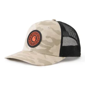 Ripstop-Trucker-Cap mit Mesh-Rückseite im Camouflage-Design
