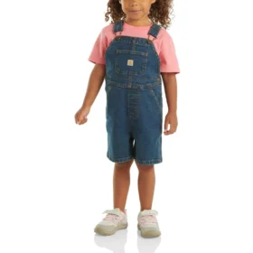 Rugged Flex® Denim-Latzhose für Kinder in lockerer Passform (Säuglinge/Kleinkinder)
