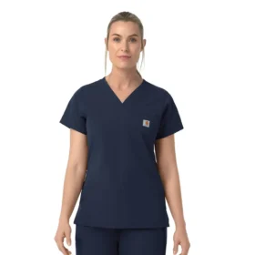 Rugged Flex Fld V-Ausschnitt-OP-Oberteil für Damen