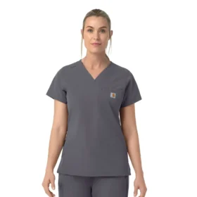 Rugged Flex Fld V-Ausschnitt-OP-Oberteil für Damen