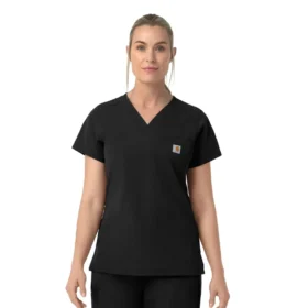Rugged Flex Fld V-Ausschnitt-OP-Oberteil für Damen
