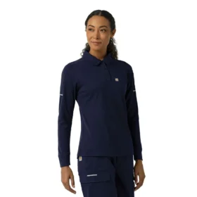Rugged Flex® Rscu Heavyweight Langarm-Polo-Kitteloberteil für Damen